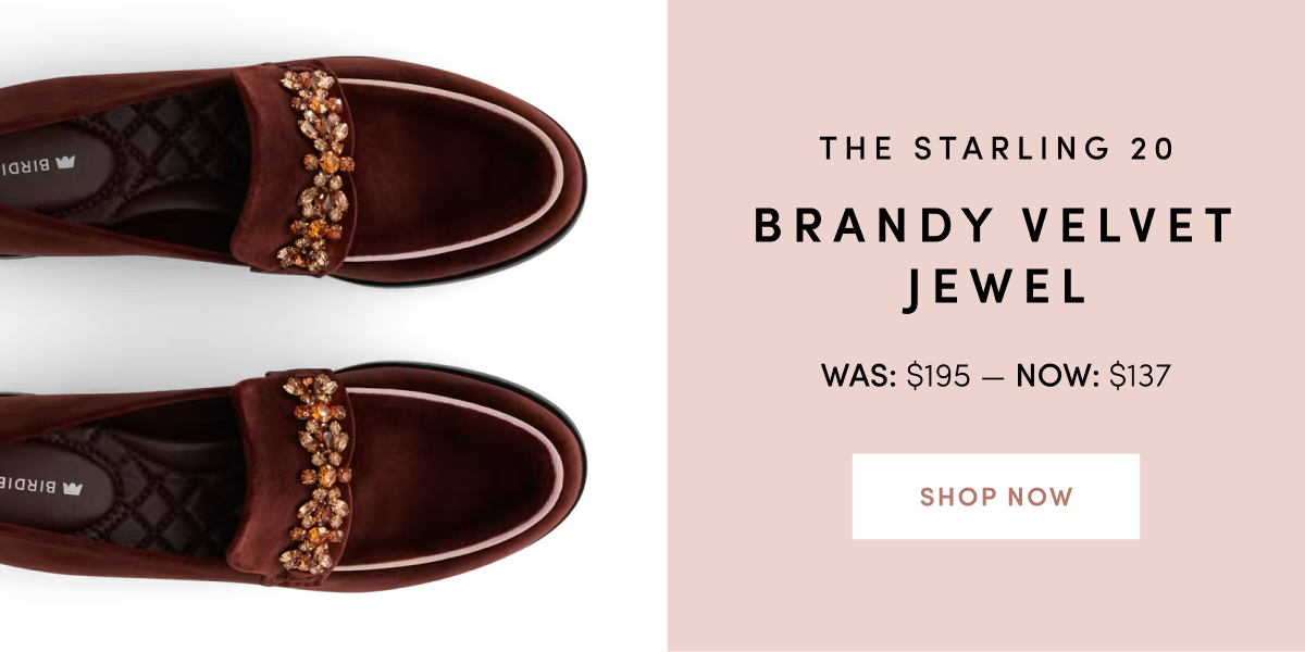 The Starling 20 Brandy Velvet Jewel - was $195 now $137