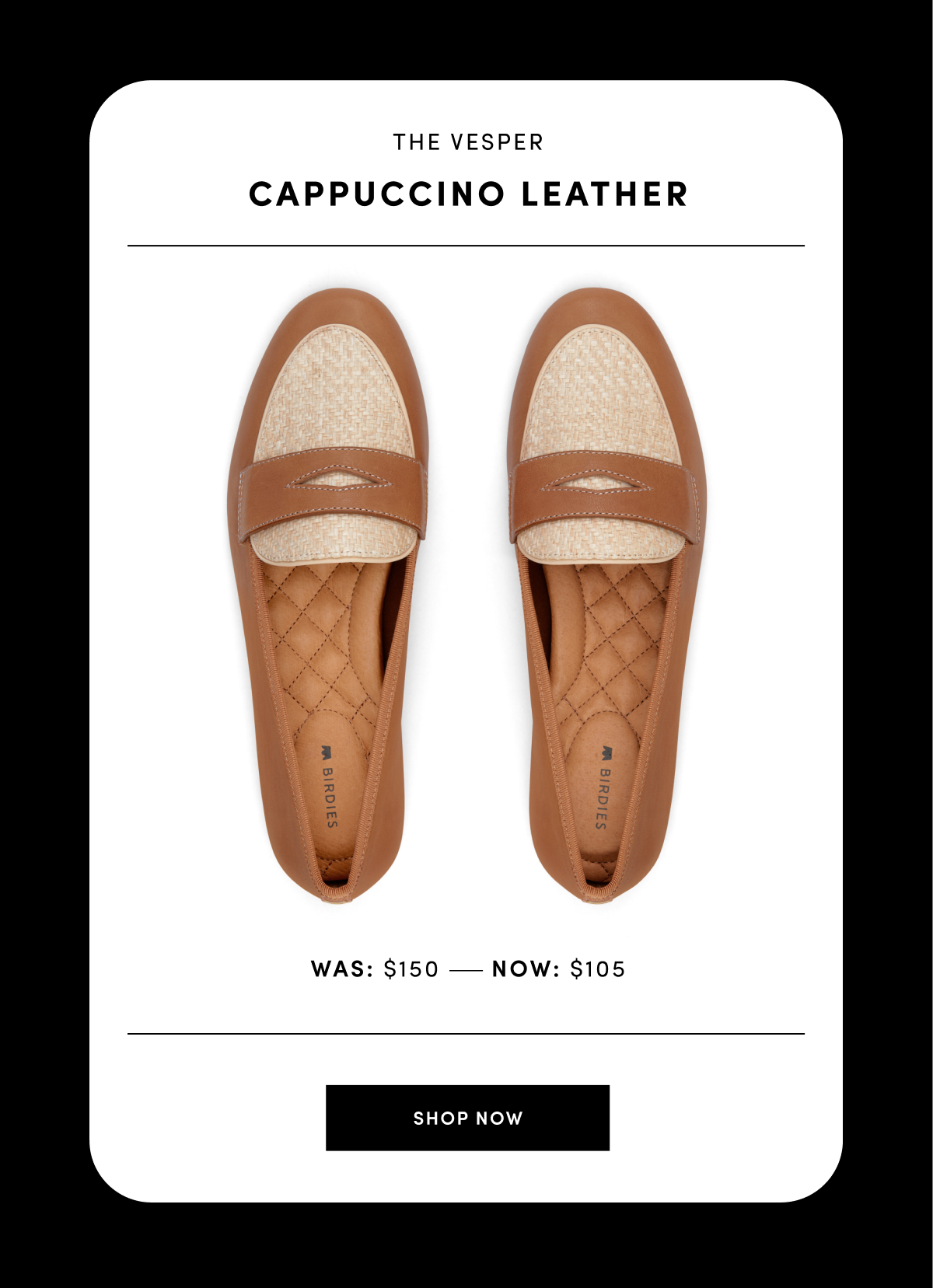 The Vesper Cappuccino Leather