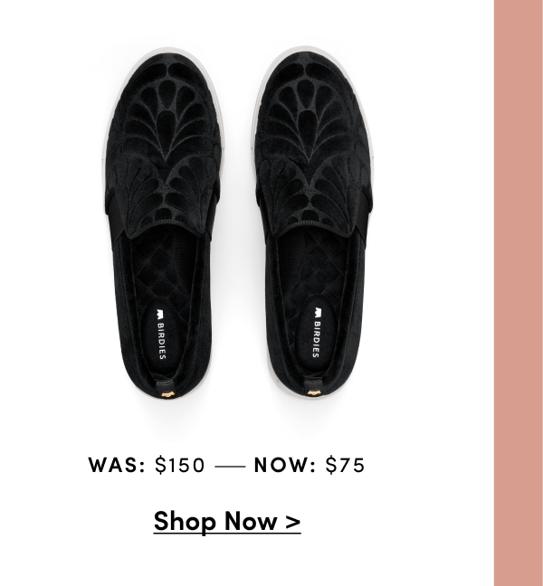 The Swift Black Velvet Embroidery - was $150 now $73