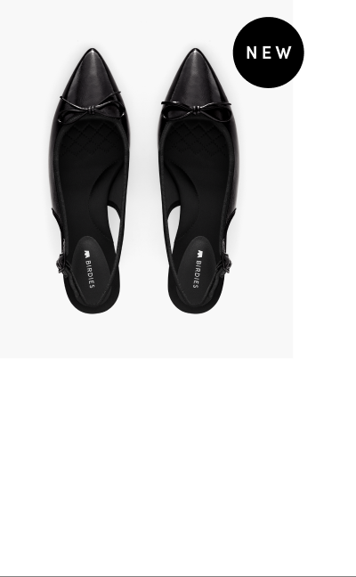 Goldfinch Kitten Heel Black Patent Leather