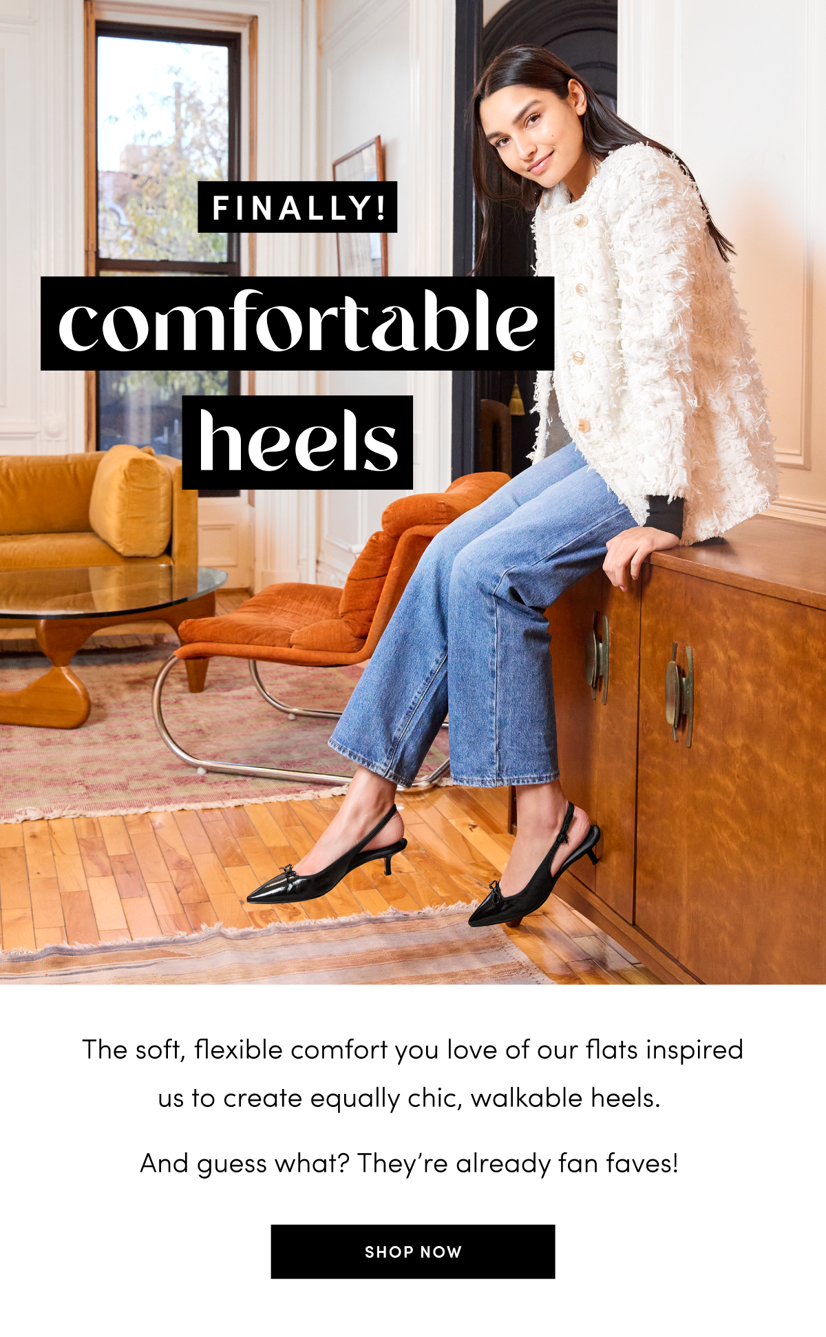 Finally! Comfortable heels