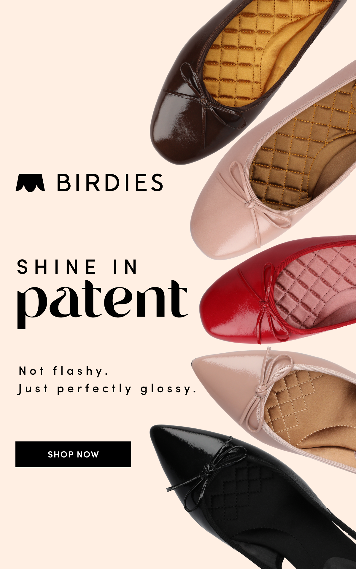 Birdies | Shine in Patent