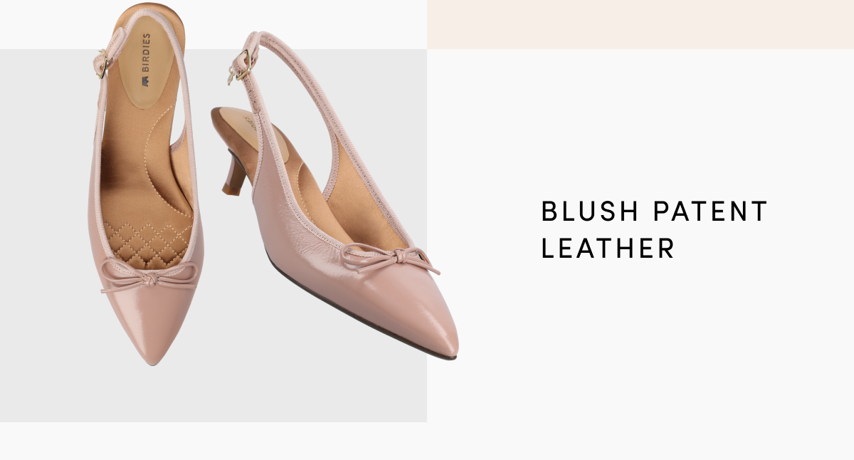 Blush Patent Leather