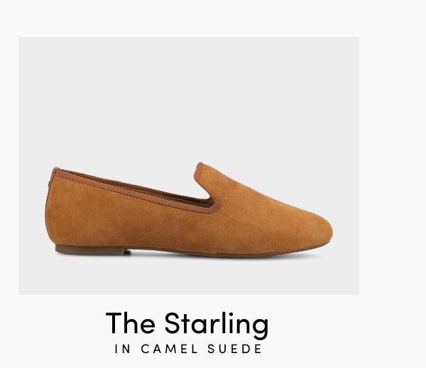 The Starling In Camel Suede