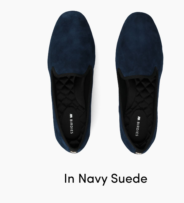 In Navy Suede