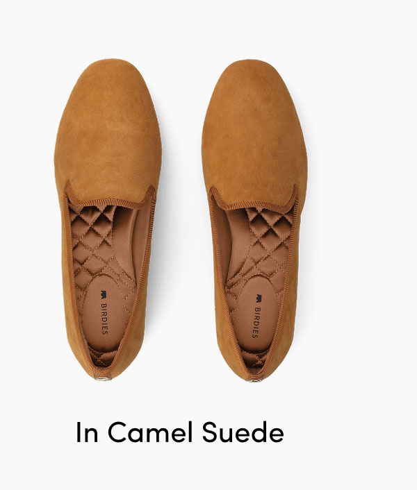 In Camel Suede