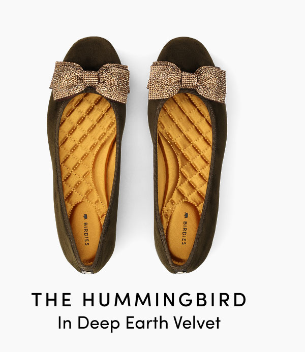 The Hummingbird In Deep Earth Velvet