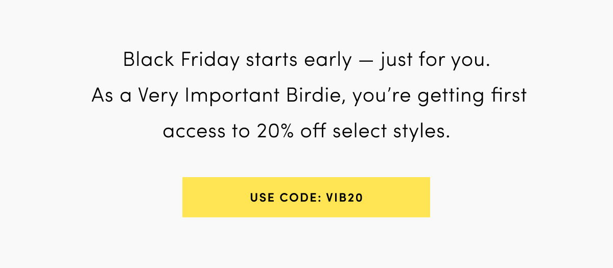 USE CODE: VIB20