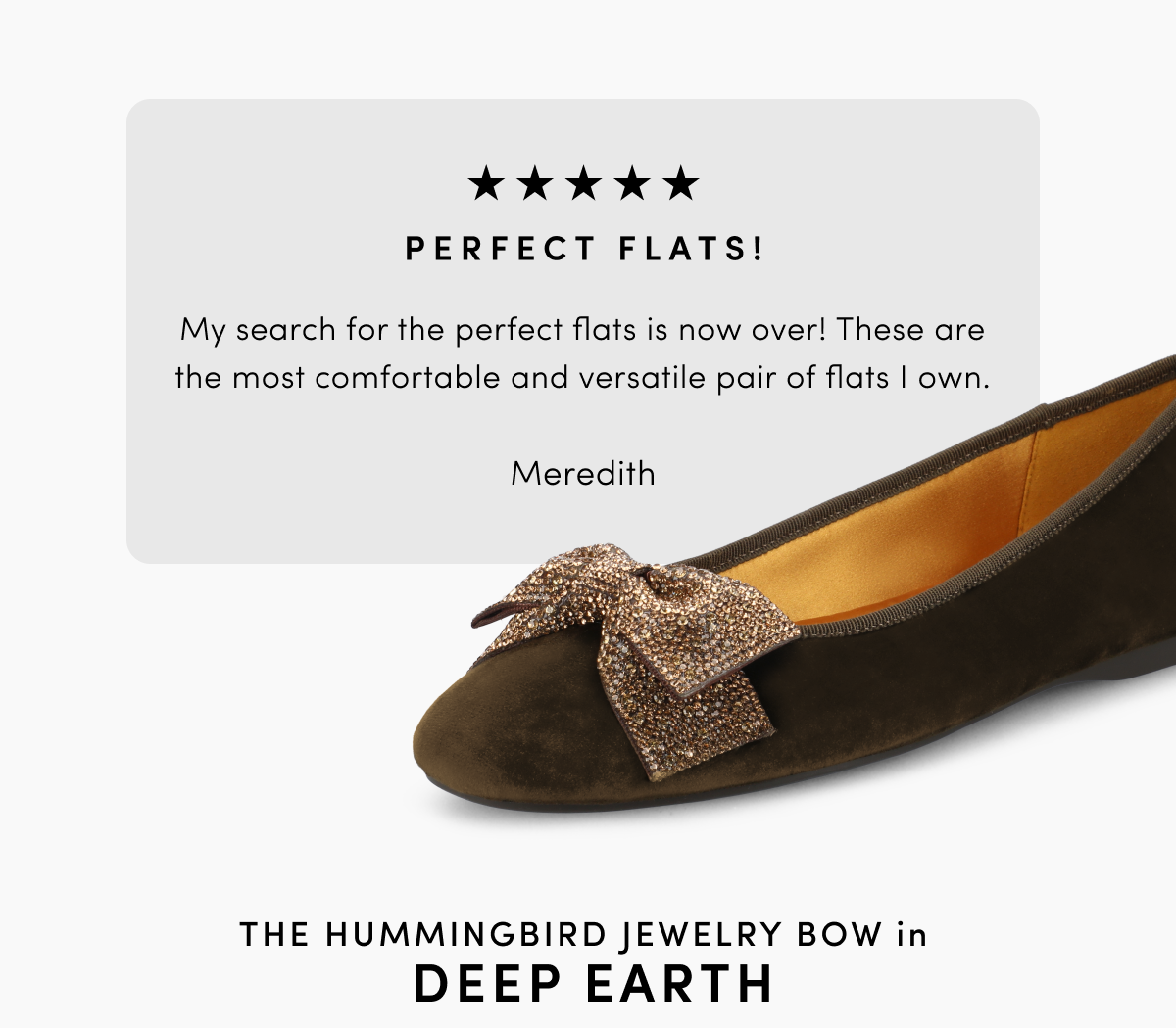 The Hummingbird Jewelry Bow In Deep Earth