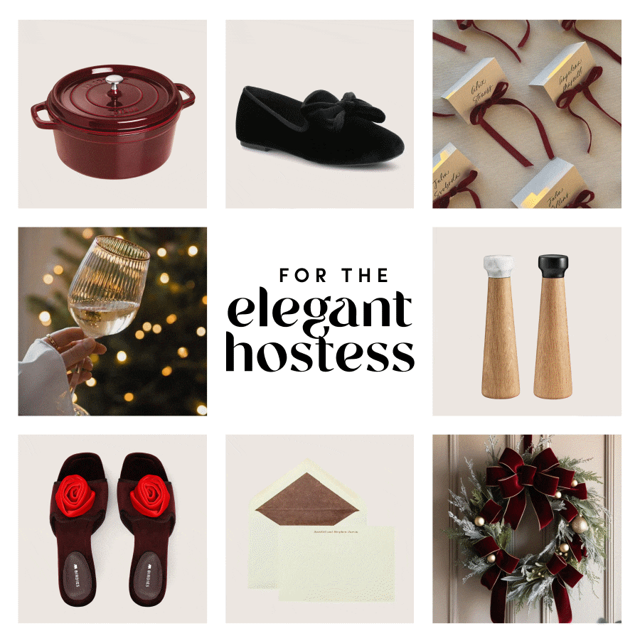For The Elegant Hostess