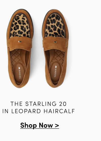 The Starling 20 In Leopard Haircalf
