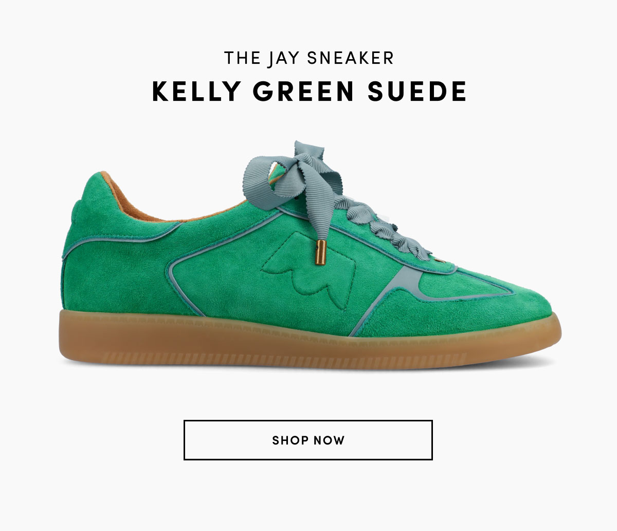 The Jay Sneaker In Kelly Green
