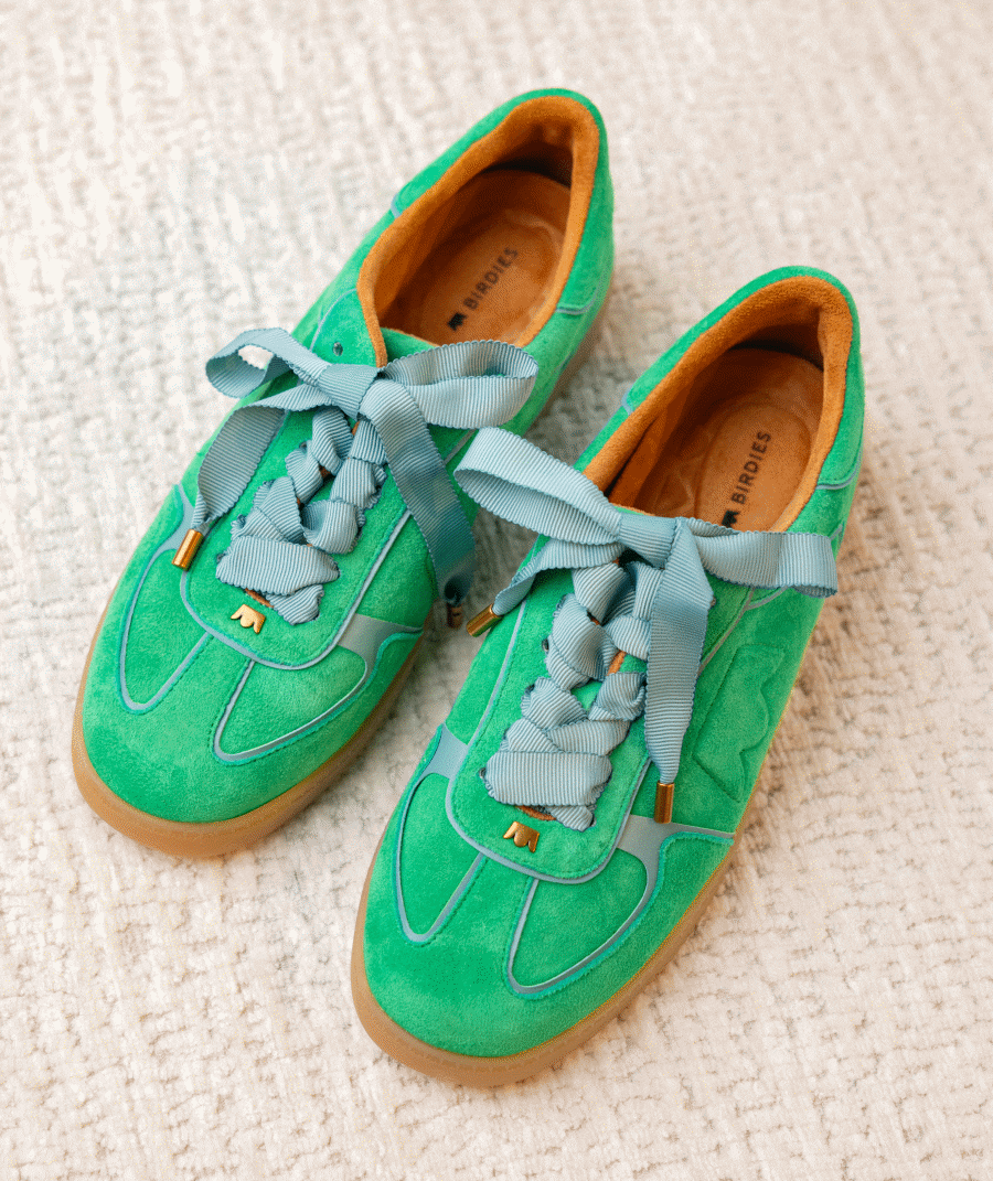 The Jay Sneaker In Kelly Green