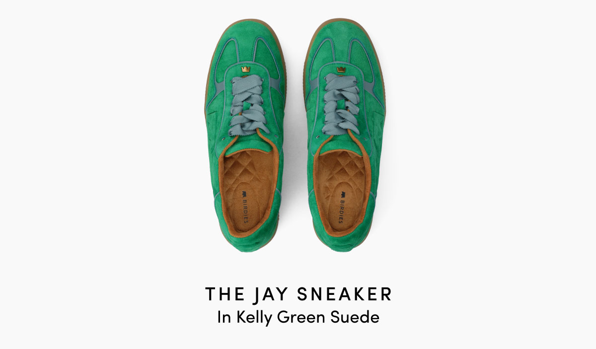 The Jay Sneaker In Kelly Green