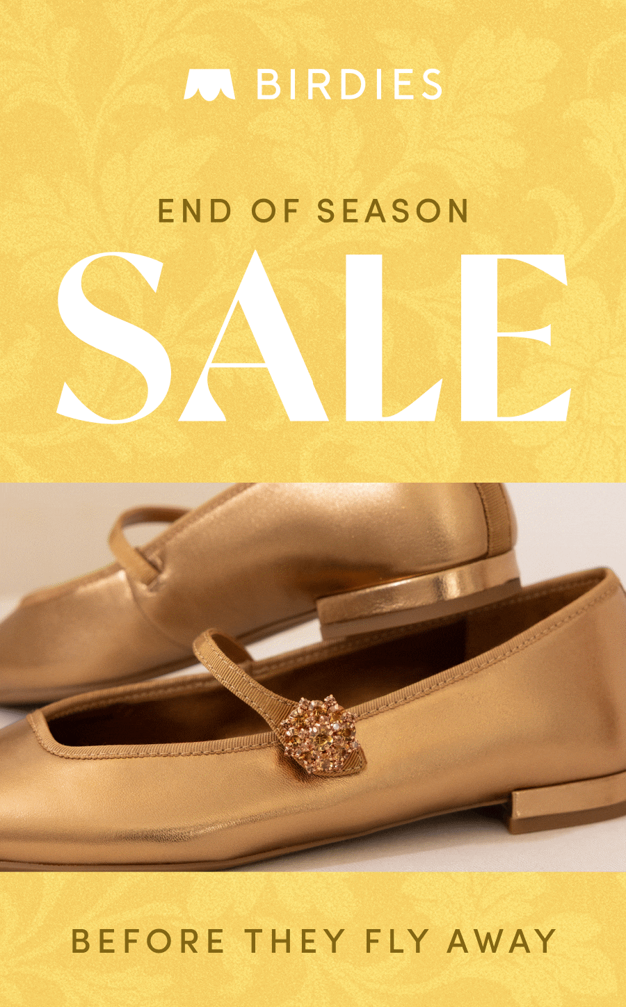 End Of Season Sale Before They Fly Away