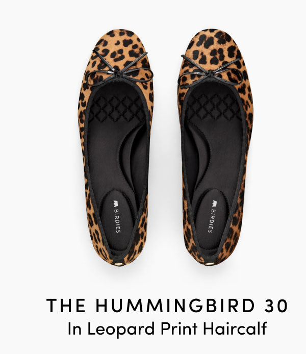 The Hummingbird 30 In Leopard Print Haircalf