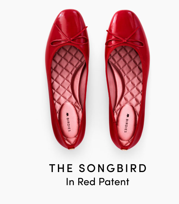 The Songbird In Red Patent