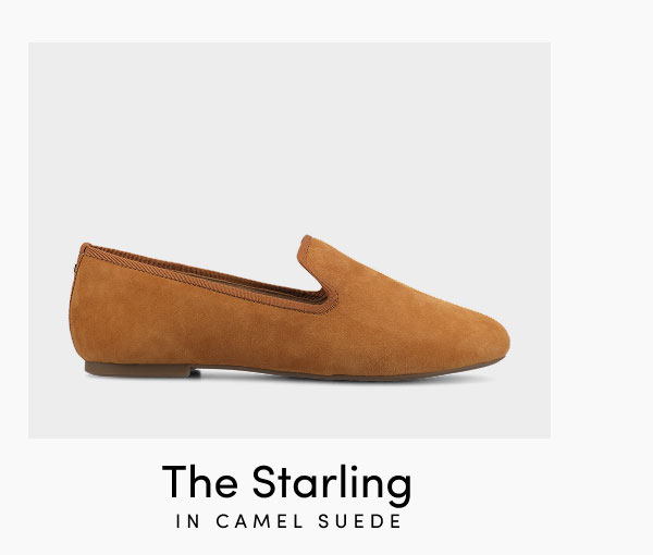 The Starling In Camel Suede