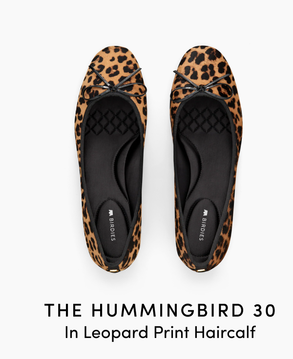 The Hummingbird 30 In Leopard Print Haircalf