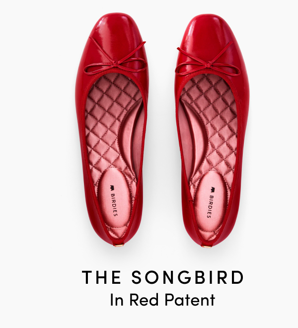 The Songbird In Red Patent