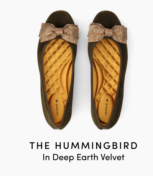 The Hummingbird In Deep Earth Velvet