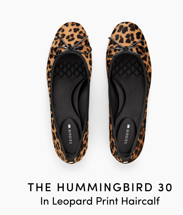 The Hummingbird 30 In Leopard Print Haircalf