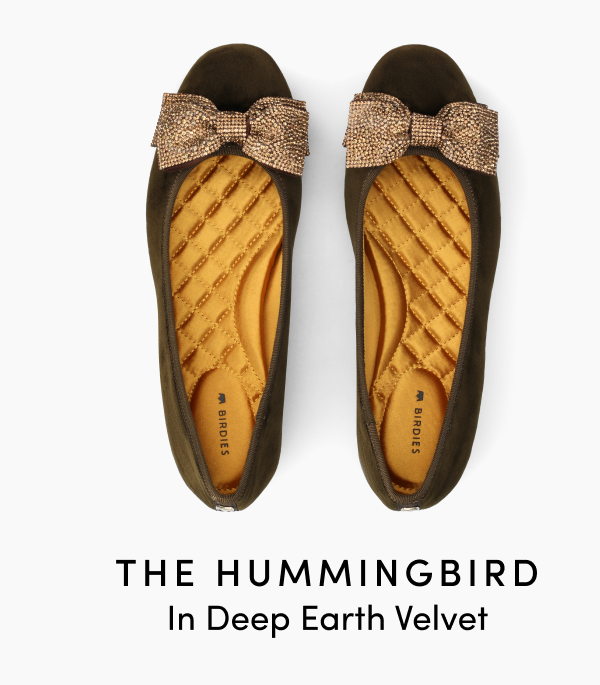 The Hummingbird In Deep Earth Velvet