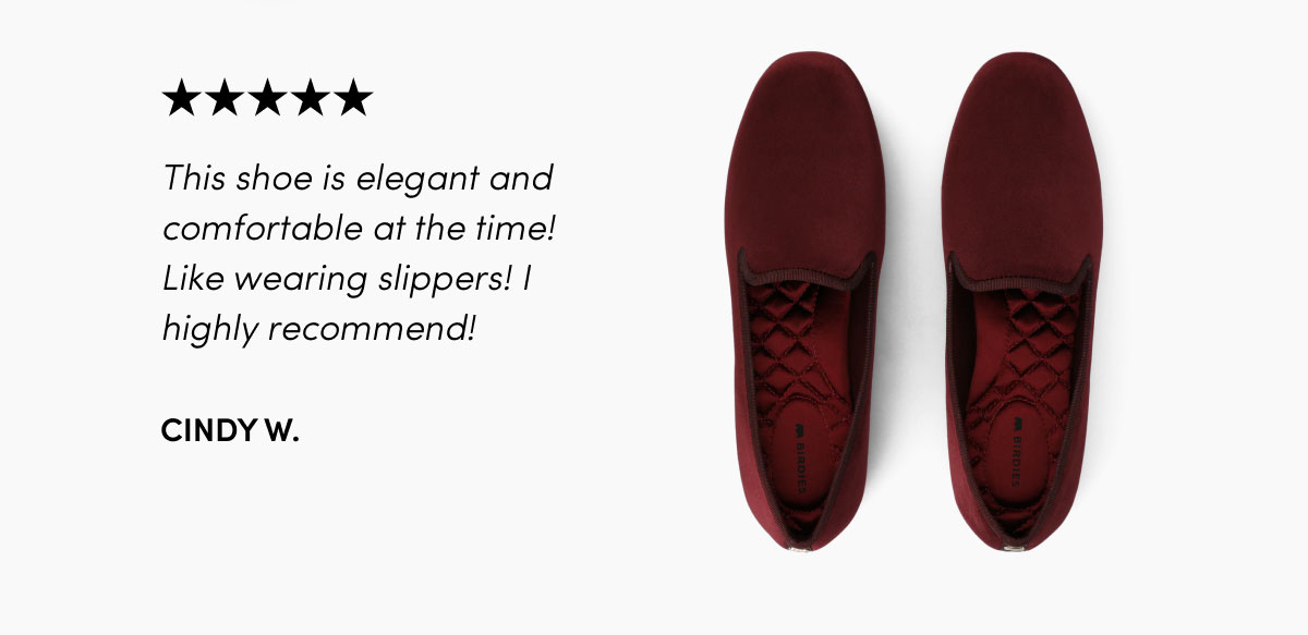 The Starling In New Burgundy Velvet