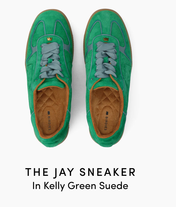 The Jay Sneaker In Kelly Green