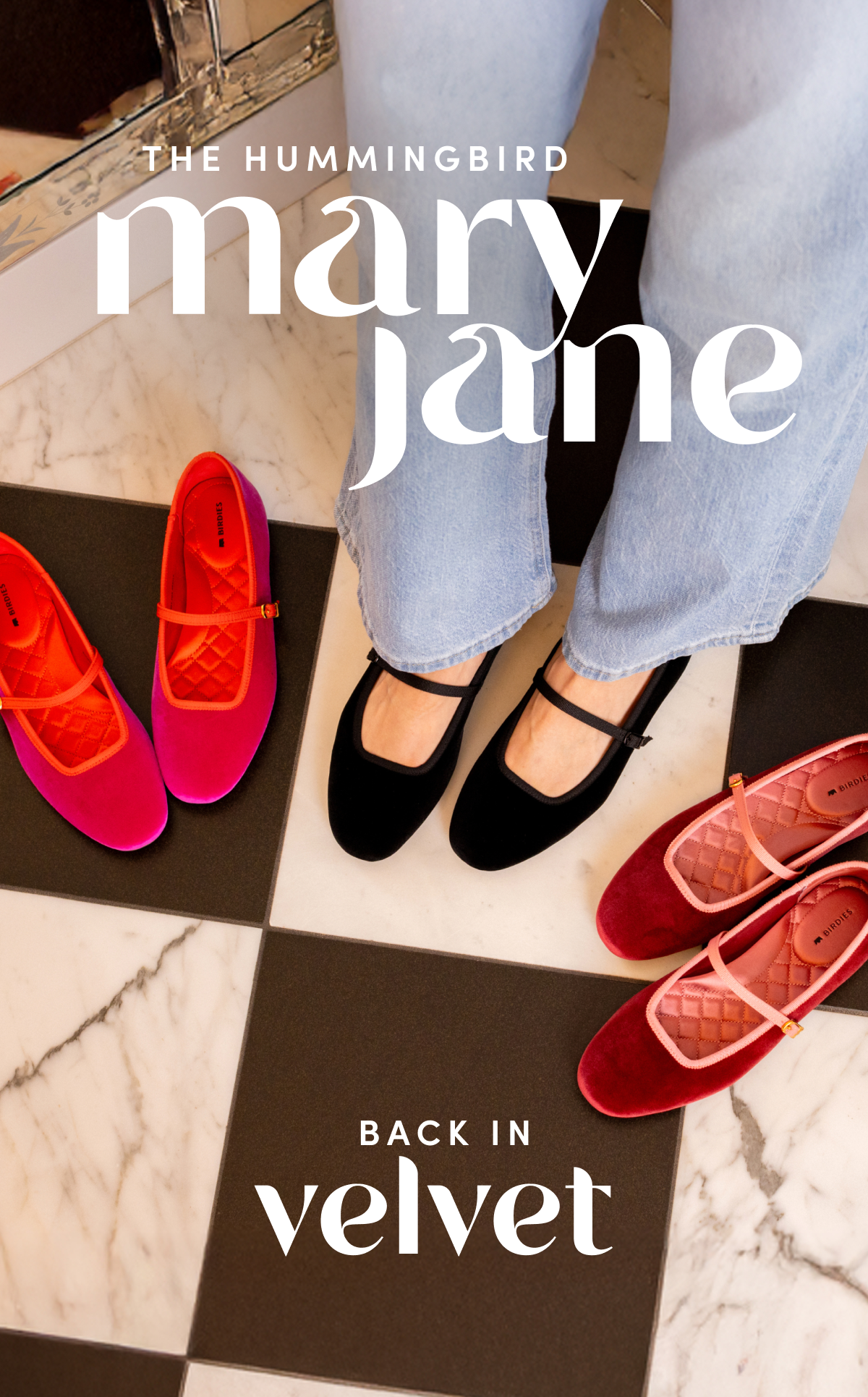 The Hummingbird Mary Jane Back In Velvet