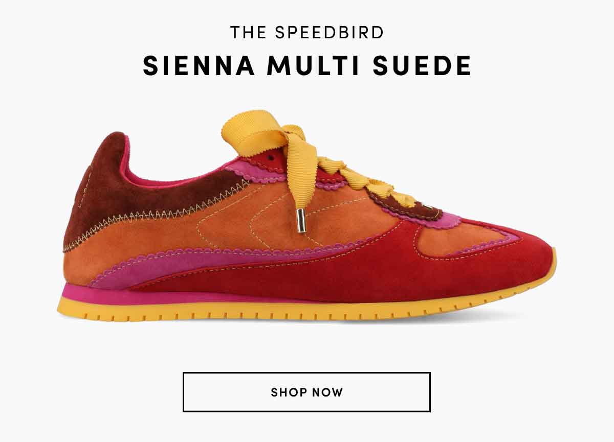 The Speedbird In Sienna Multi Suede