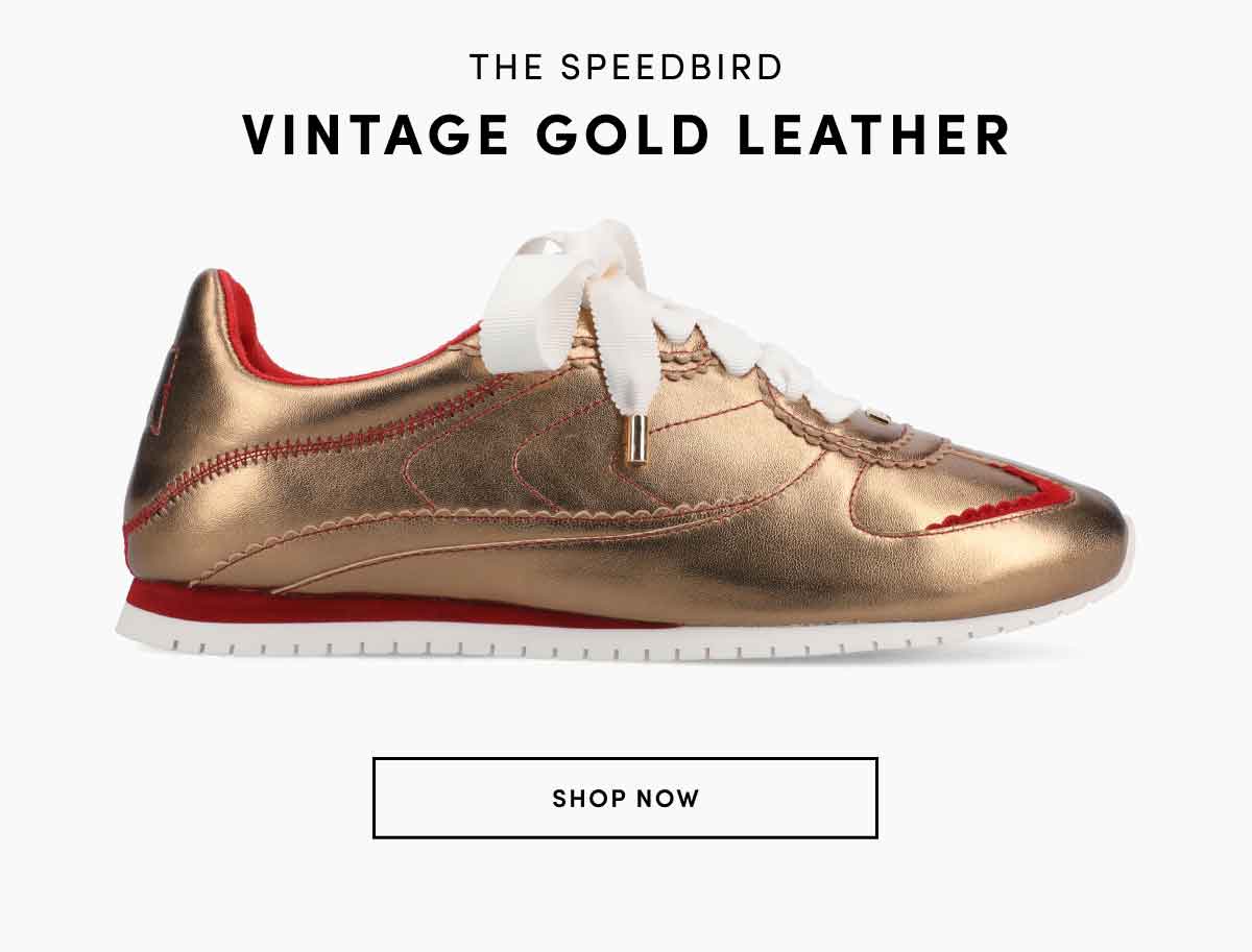 The Speedbird In Vintage Gold Leather