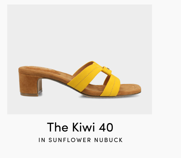 The Kiwi 40 In Sunflower Nubuck