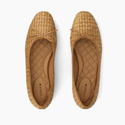 The Songbird In Tan Raffia