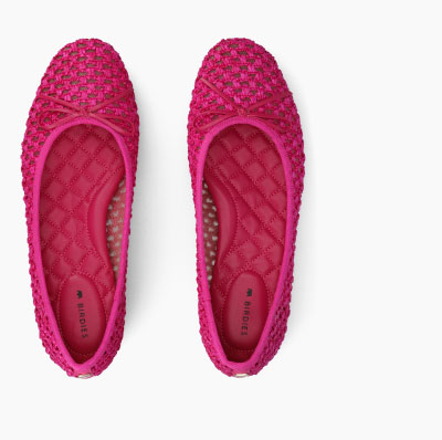 The Songbird In Hot Pink Openweave