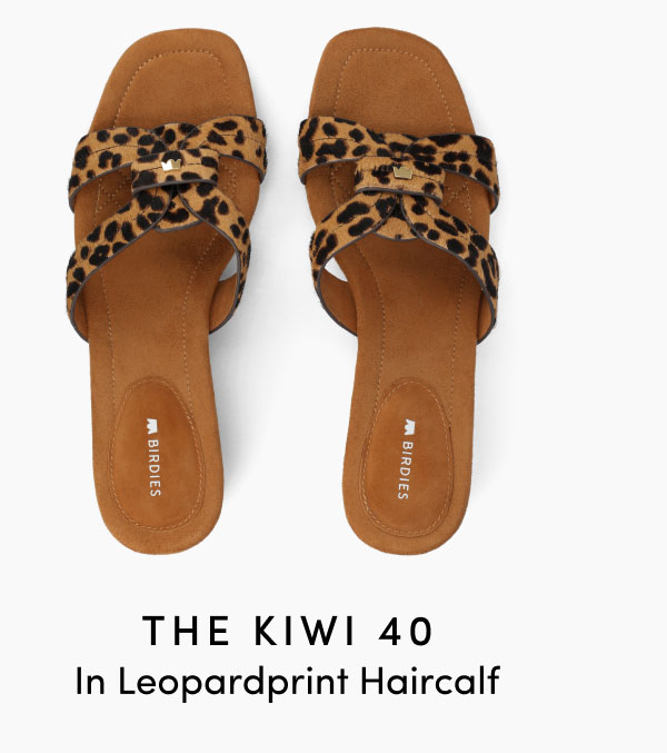 The Kiwi 40 In Leopardprint Haircalf