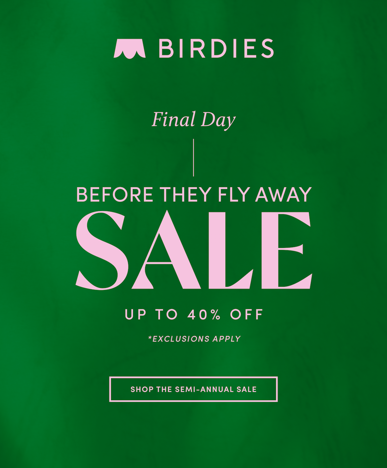 SHOP THE SEMI-ANNUAL SALE