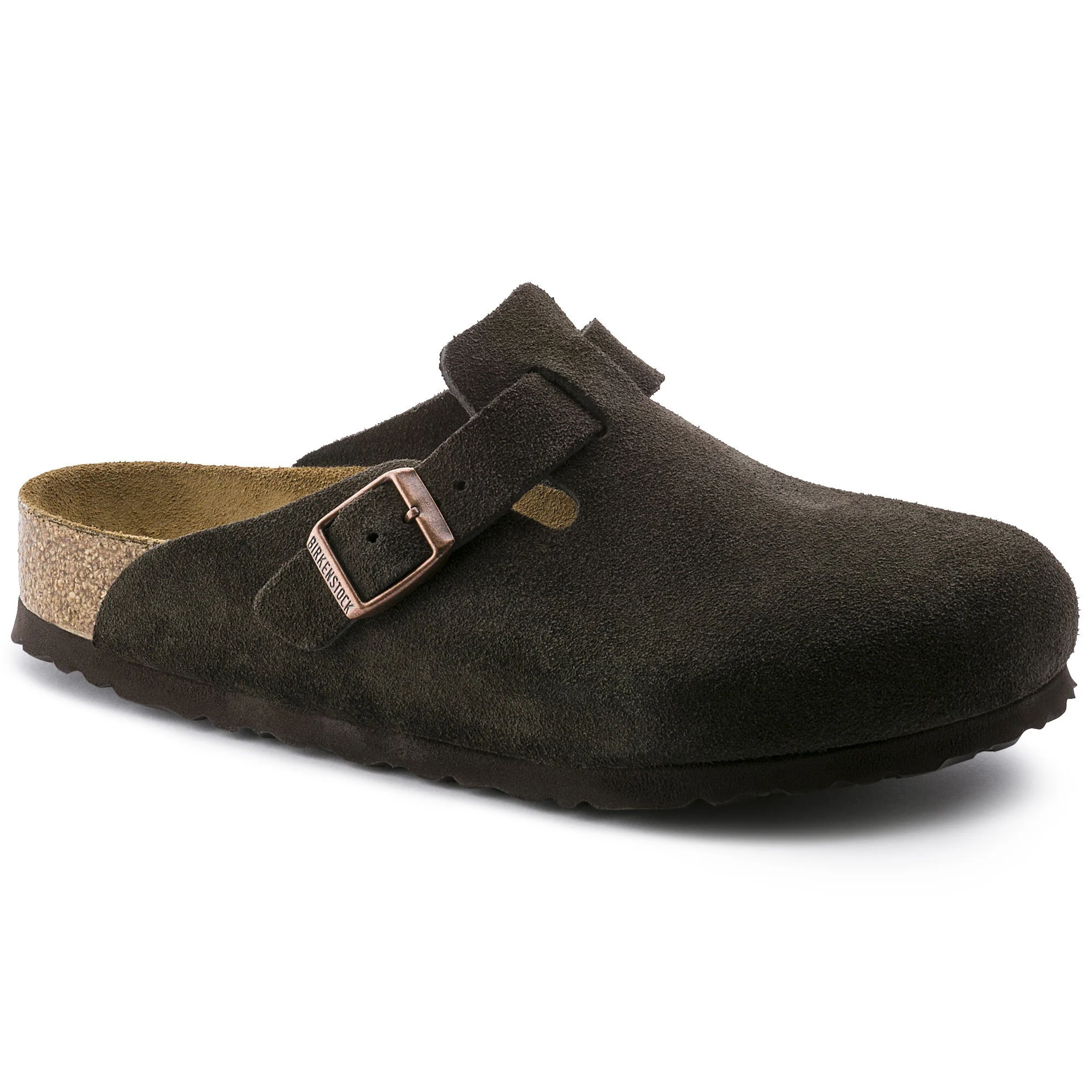 Image of Boston Soft Footbed Suede Leather