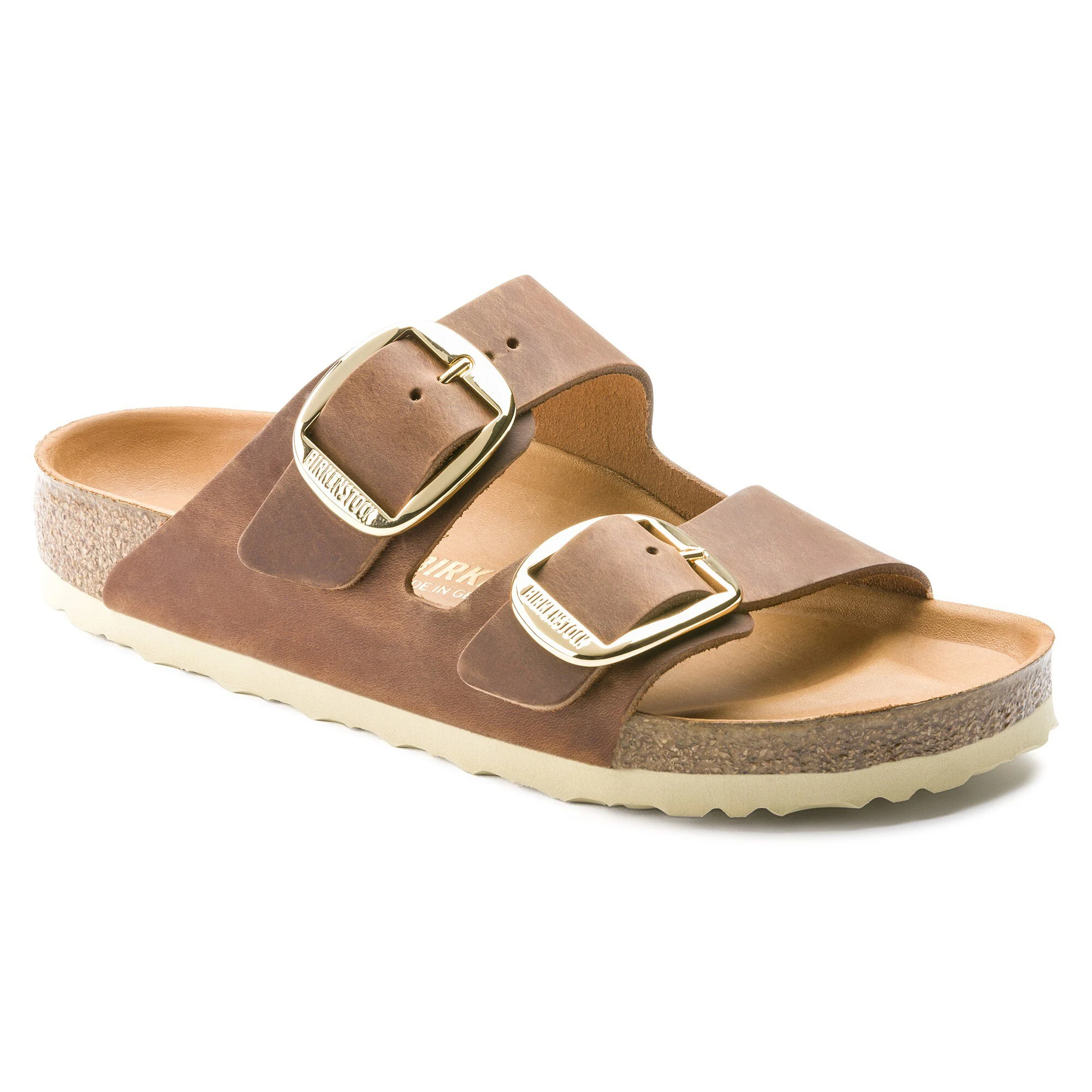 Image of Arizona Big Buckle Natural Leather Oiled