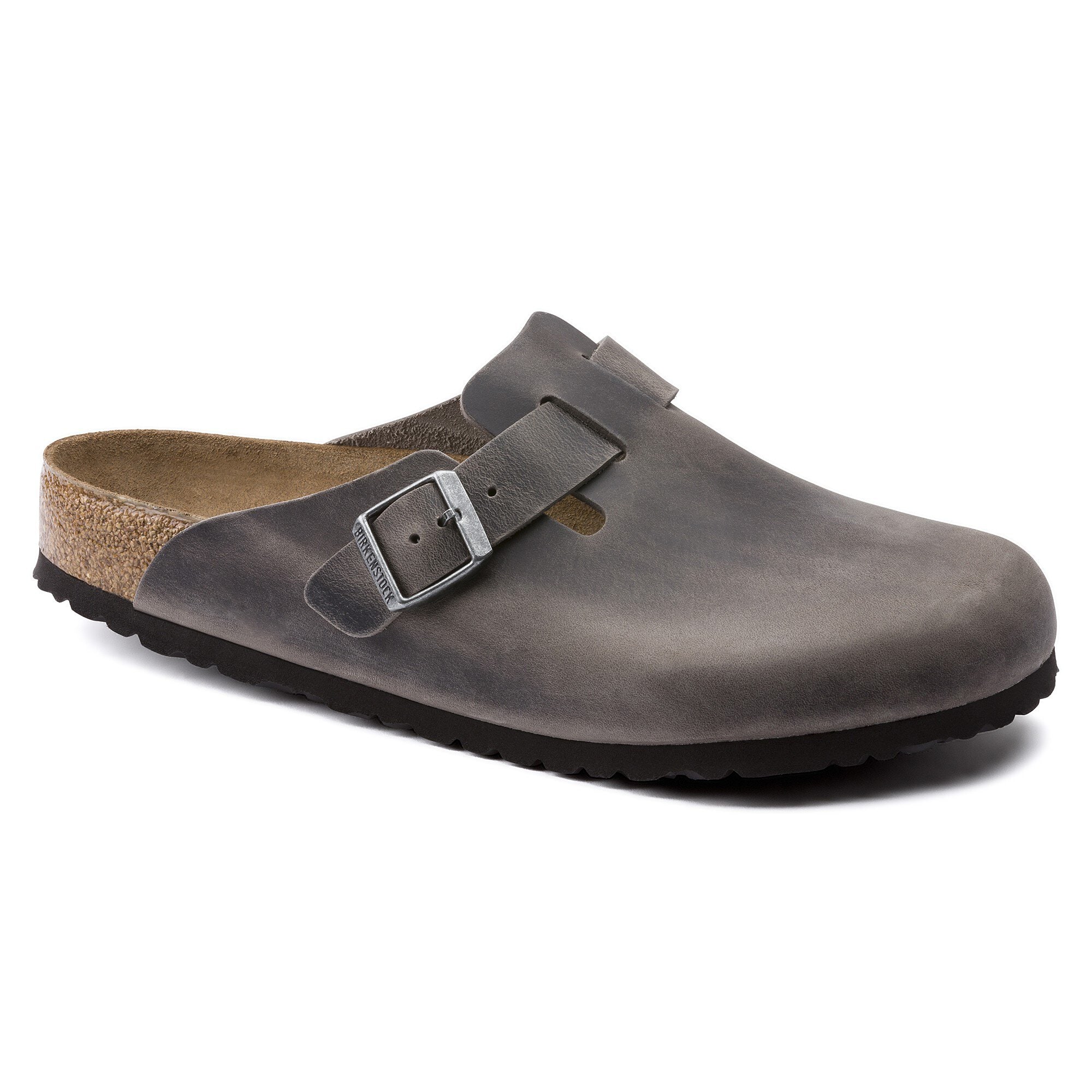 Image of Boston Soft Footbed Natural Leather Oiled