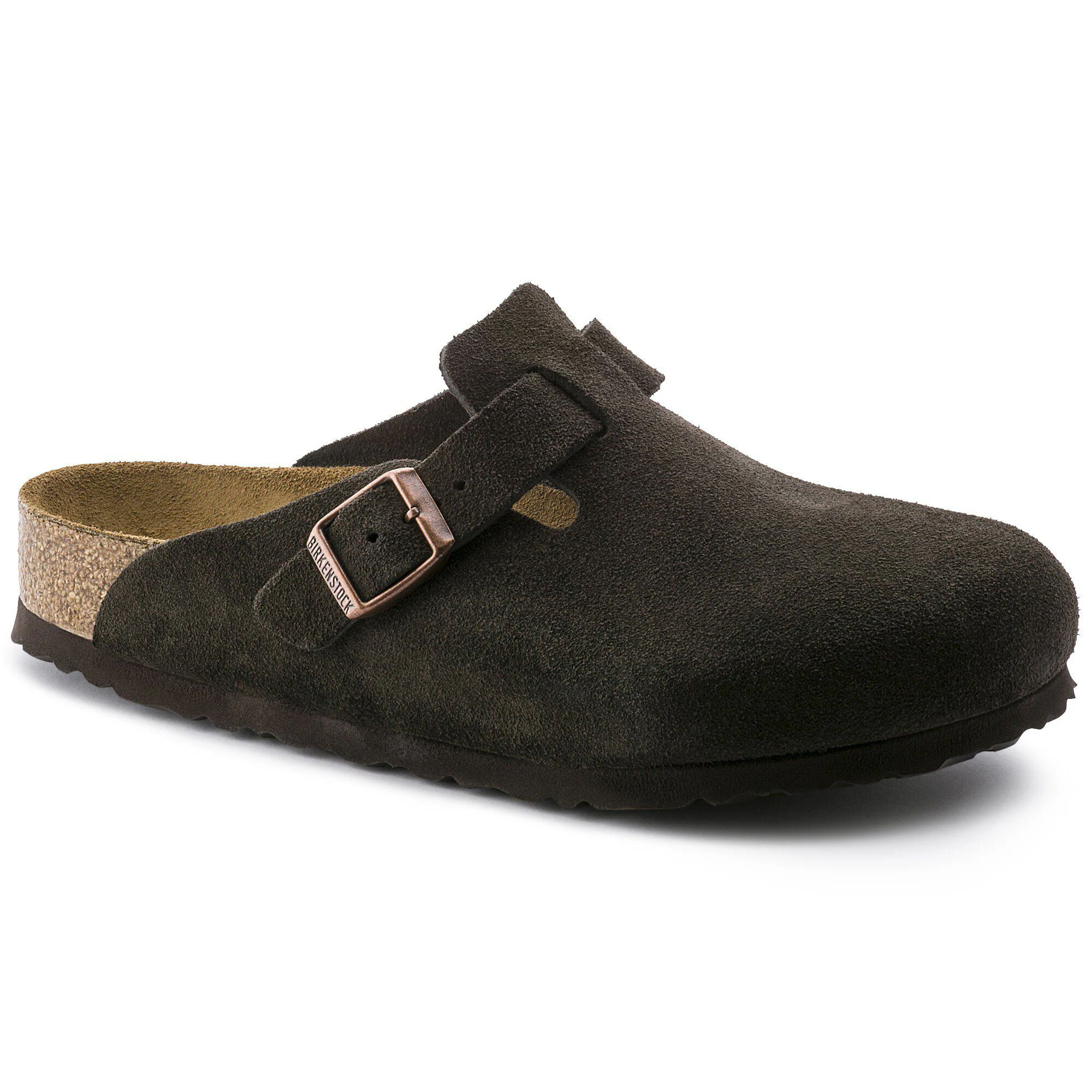 Image of Boston Soft Footbed Suede Leather