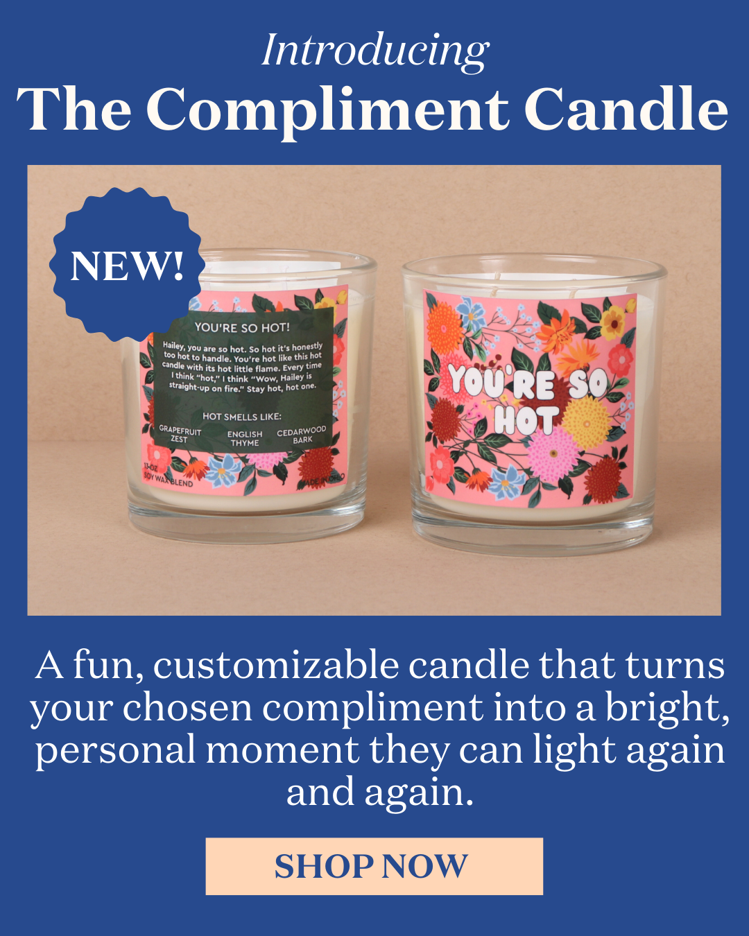 The Compliment Candles