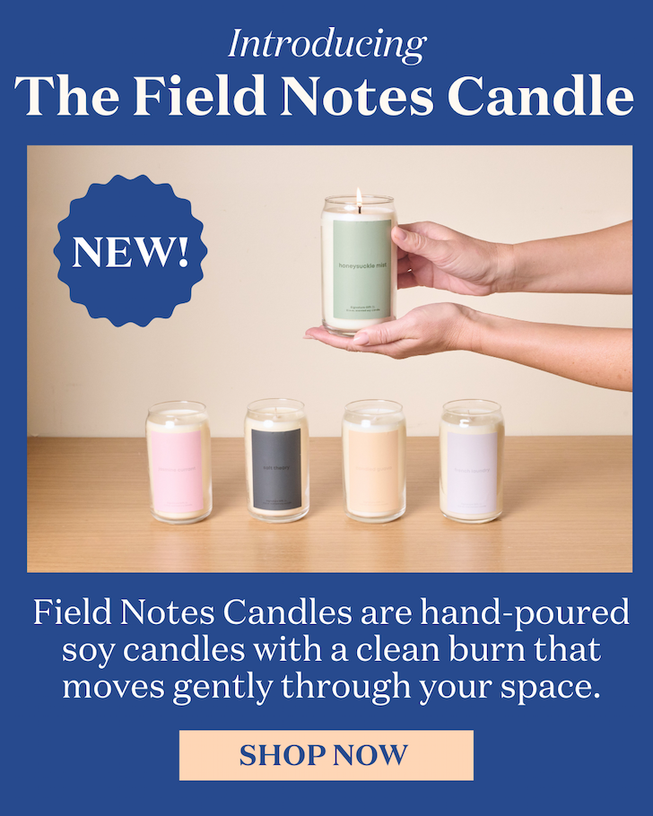 The Field Notes Candles