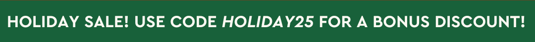 Holiday Sale!