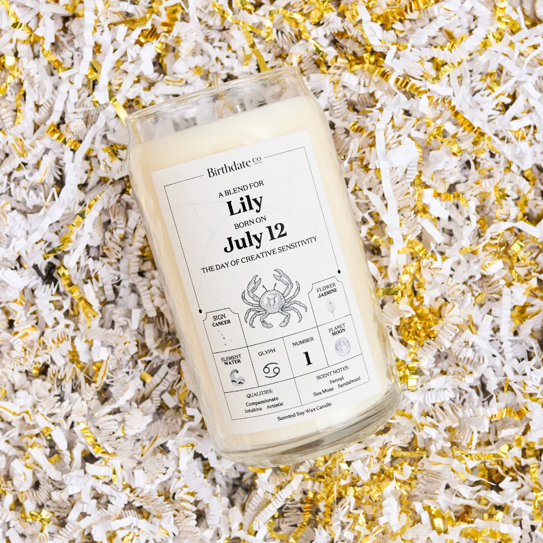 Image of The Birthdate Candle