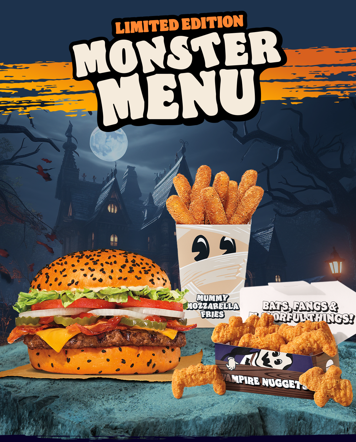 Limited Edition Monster Menu
