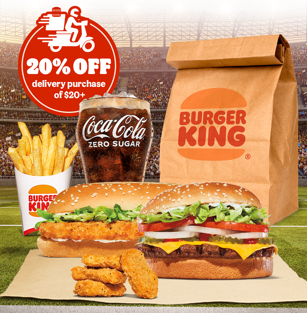20% off delivery purchase orders of $20+