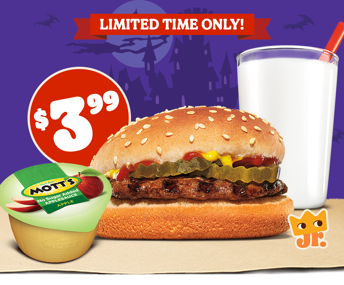 $3.99 King Jr.® Meals - Limited Time Only!