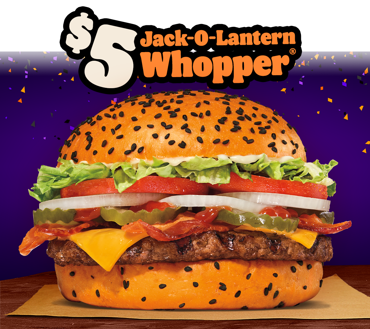 $5 Jack-O-Lantern Whopper®