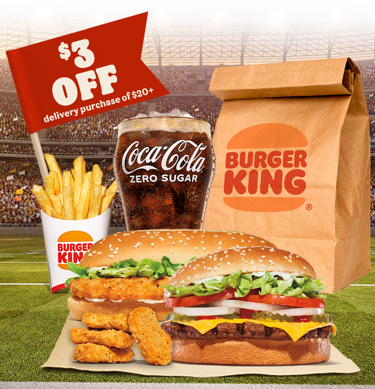 Delivery Deal - $3 OFF delivery purchase of $20+